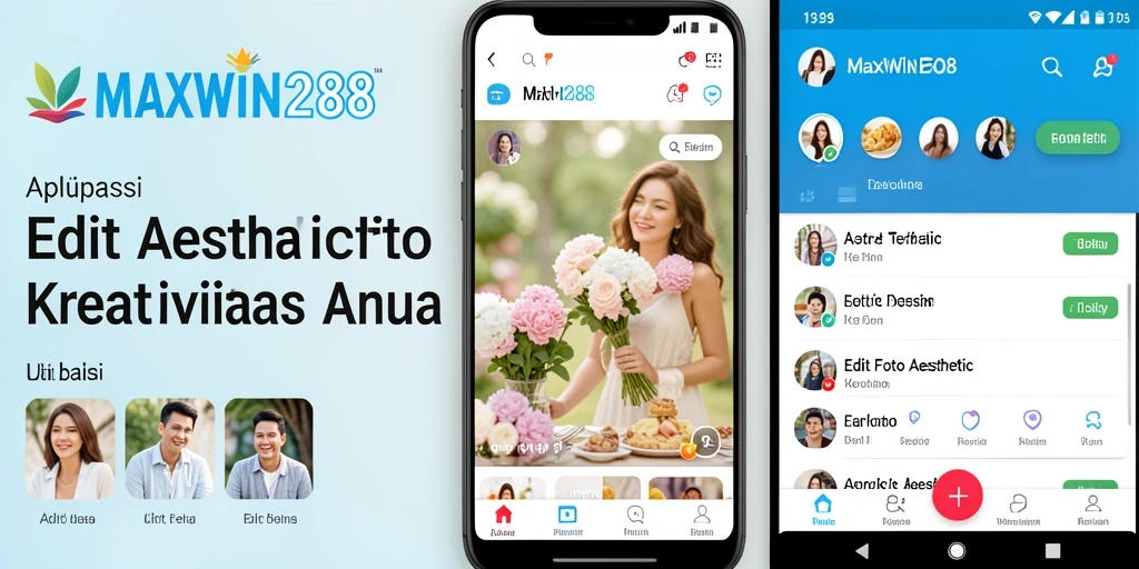 Antarmuka pengguna MAXWIN288 yang aesthetic dan modern.