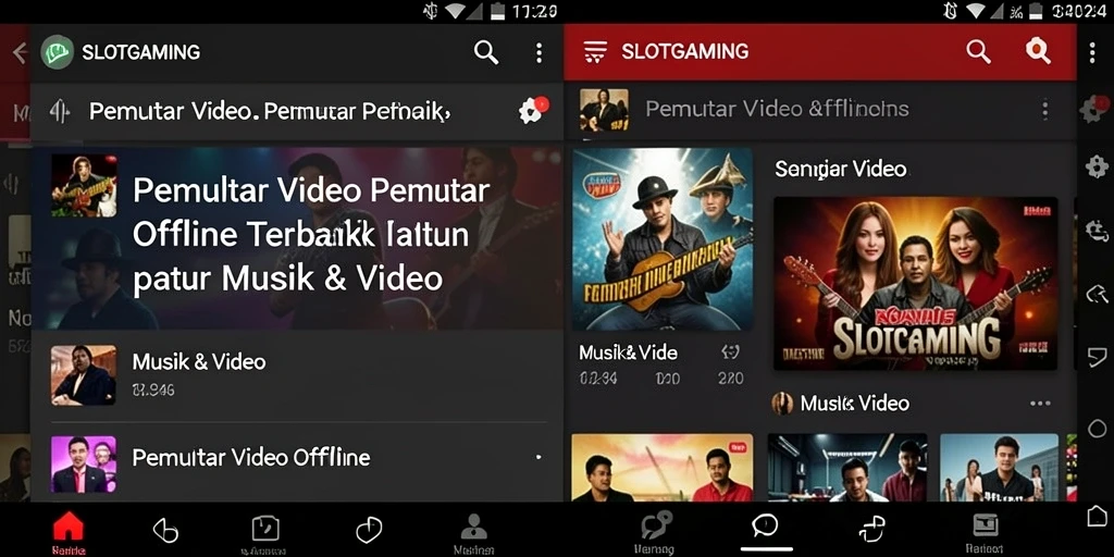 Tampilan antarmuka SLOTGAMING yang sederhana dan fungsional.